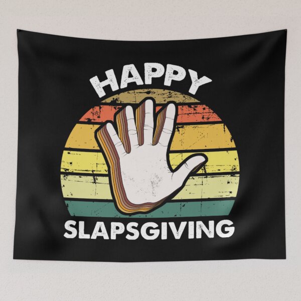 Item preview, Happy Slapsgiving  designed and sold by AlvarezTimothy.