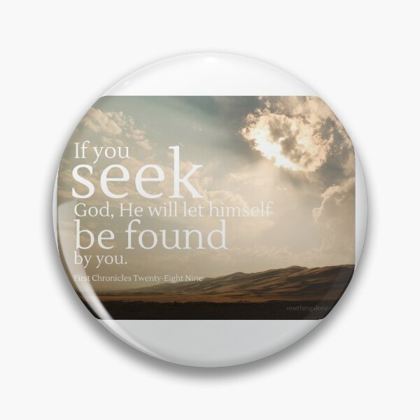 Item preview, If you seek God, He will be found designed and sold by adrianogoalie.