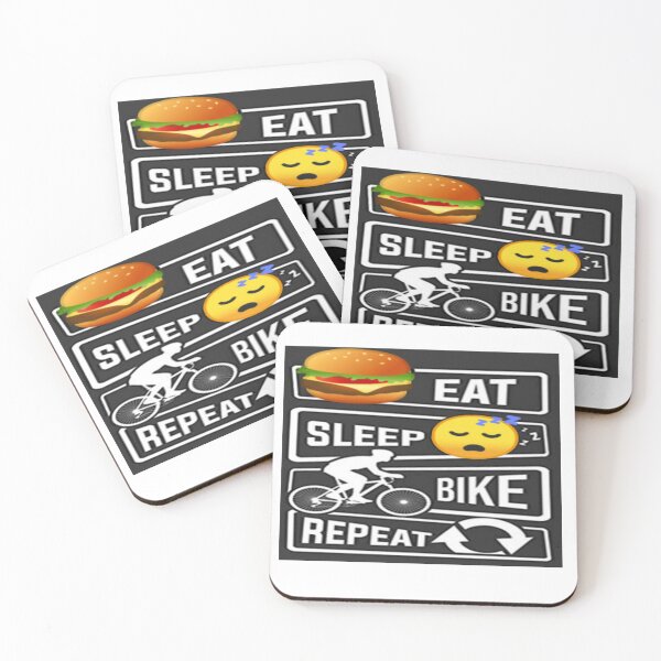 Item preview, Eat sleep bike repeat designed and sold by JBaystro.