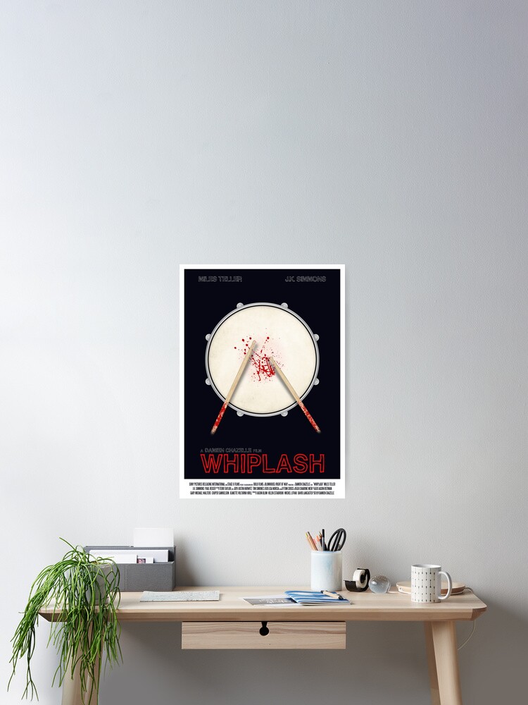 Thumbnail 2 of 3, Poster, Whiplash film poster designed and sold by PolarDesigns.