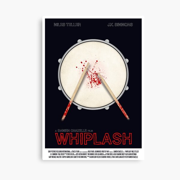Aperçu de l'œuvre Affiche du film Whiplash créée et vendue par PolarDesigns.