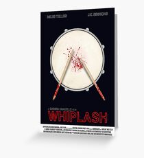 Schleudertrauma Filmplakat Grußkarte