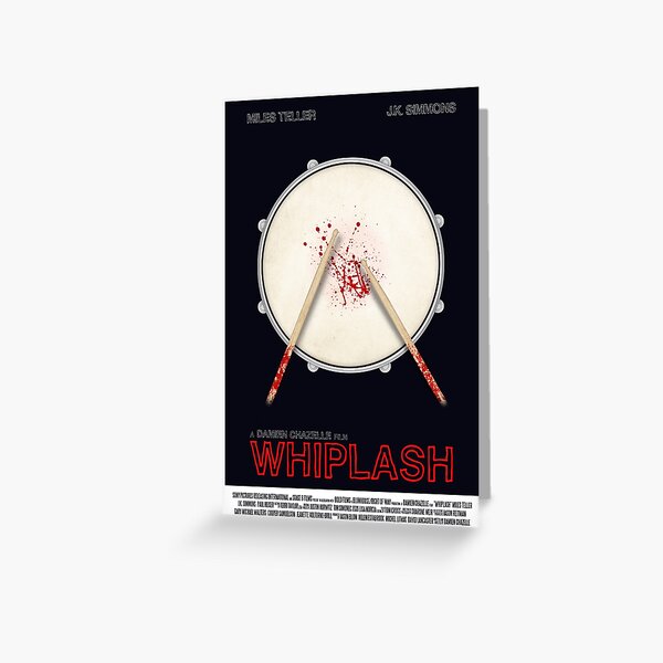 Item preview, Whiplash film poster designed and sold by PolarDesigns.