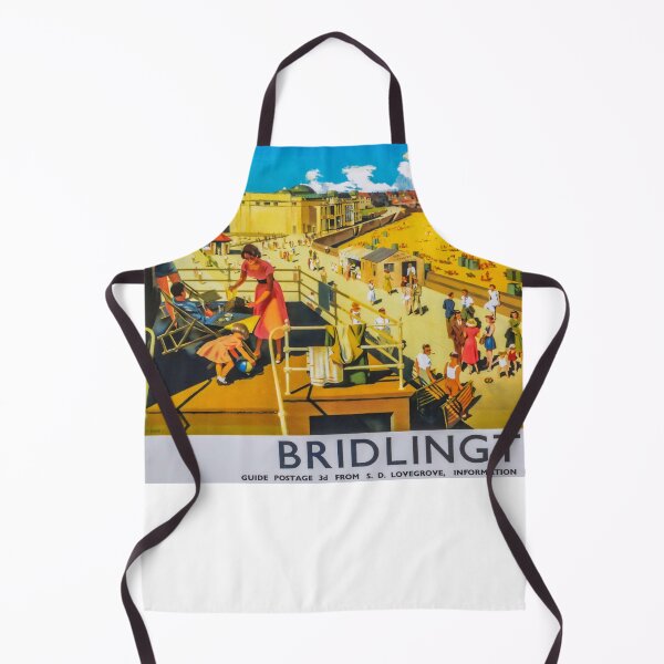Item preview, retro classic Bridlington poster designed and sold by CorasPosters.