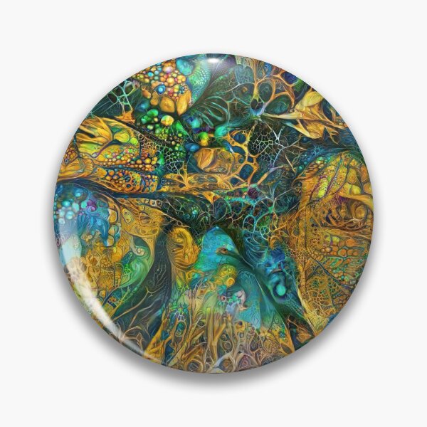 Item preview, Deepdream floral abstraction designed and sold by blackhalt.