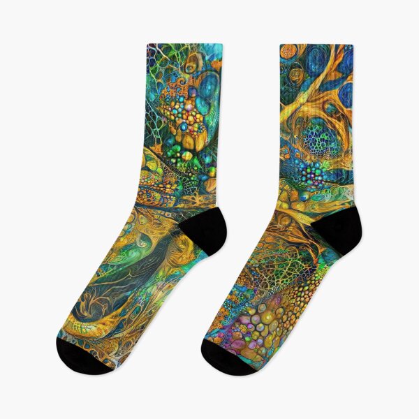Item preview, Deepdream floral abstraction designed and sold by blackhalt.