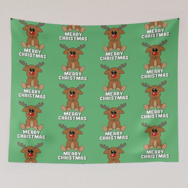 Item preview,  Merry Christmas Rudolph the Red-Nosed Reindeer designed and sold by EuropaPrints.