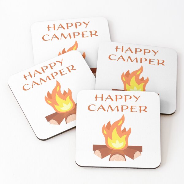 Item preview, Happy Camper Campfire designed and sold by AvantMarket.