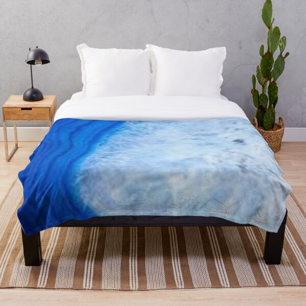Item preview, White Water Ocean Blue designed and sold by DeeSignTShirts.