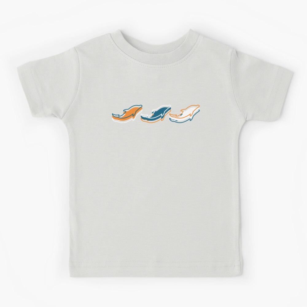 Miami Dolphins Pattern, White Background Classic T-Shirt for Sale by  brittlouise