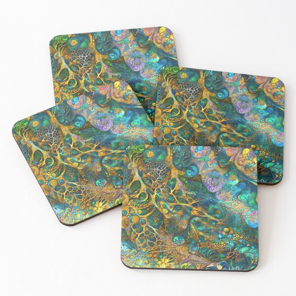 Item preview, Deepdream floral abstraction designed and sold by blackhalt.