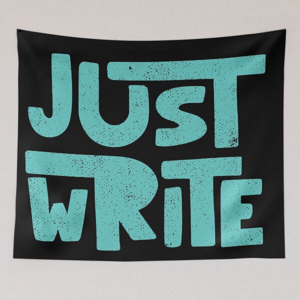 Item preview, Just Write designed and sold by scriptblast.