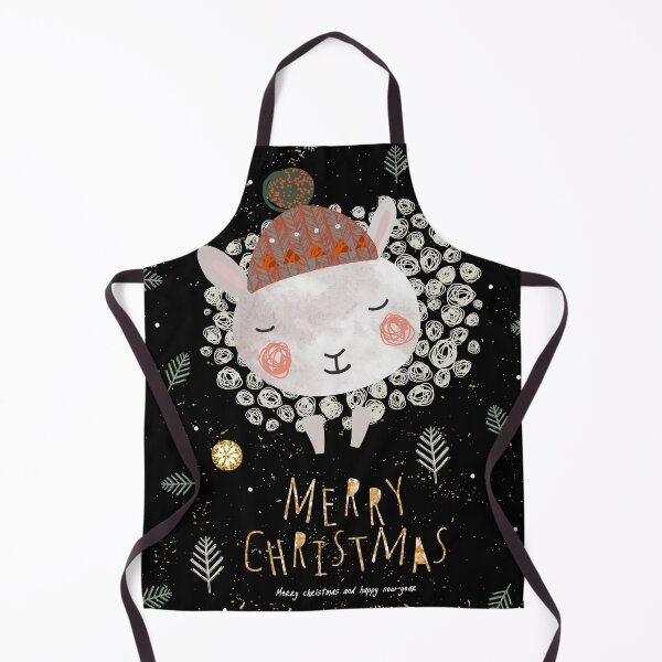 Item preview, merry christmas cute sheep designed and sold by muthru bazaar.