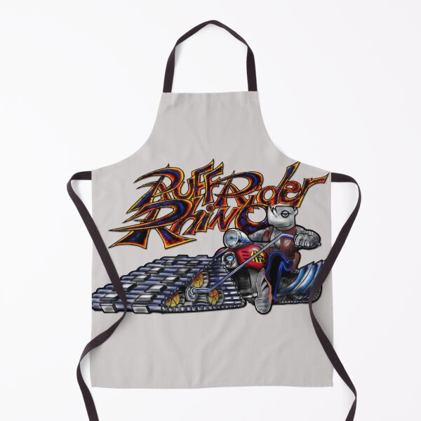 Item preview, Rhino, Ruff Rider Rhino, Riding Motorcycle with Tribal Symbol designed and sold by ronnieyoung.