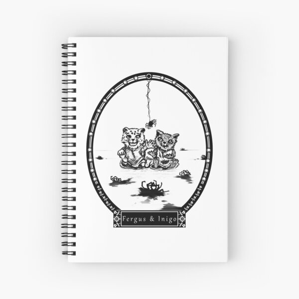 Item preview, Baby Inigo and Fergus Playing With Spiders designed and sold by smartbluecat.