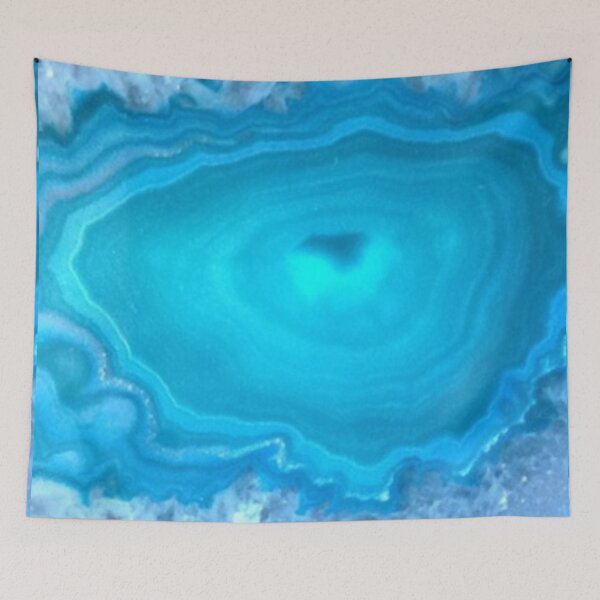 Item preview, Aqua Ocean Blue Ripples designed and sold by DeeSignTShirts.