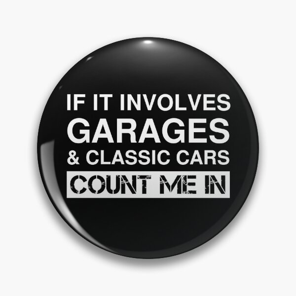 Item preview, Funny Garages And Classic Cars Car Collector Collecting designed and sold by Creekman Designs.