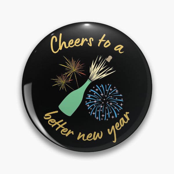 Item preview, Cheers to a Better New Year designed and sold by MixedBagMerch.