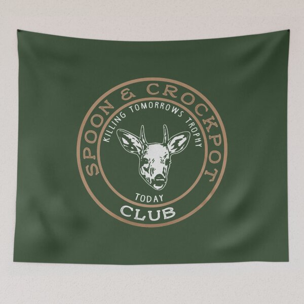 Item preview, Spoon And Crockpot Club Kill Tomorrow Trophy designed and sold by ThomasTrump.
