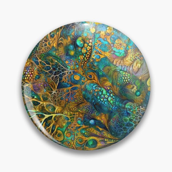 Item preview, Deepdream floral abstraction designed and sold by blackhalt.