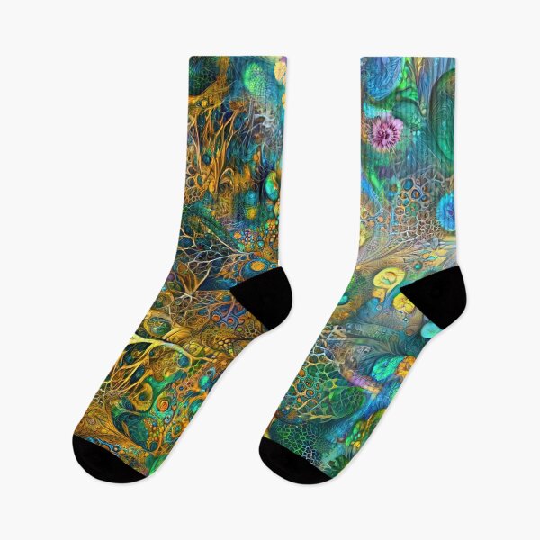 Item preview, Deepdream floral abstraction designed and sold by blackhalt.