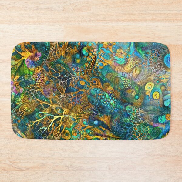 Item preview, Deepdream floral abstraction designed and sold by blackhalt.