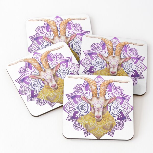 Item preview, Magical Goat Witch, Wizard, and Warlock Familiar designed and sold by marsunicornio.