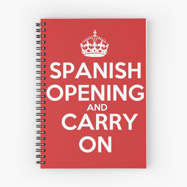 Item preview, Spanish Opening and Carry On - Chess opening T-Shirt designed and sold by edygun.
