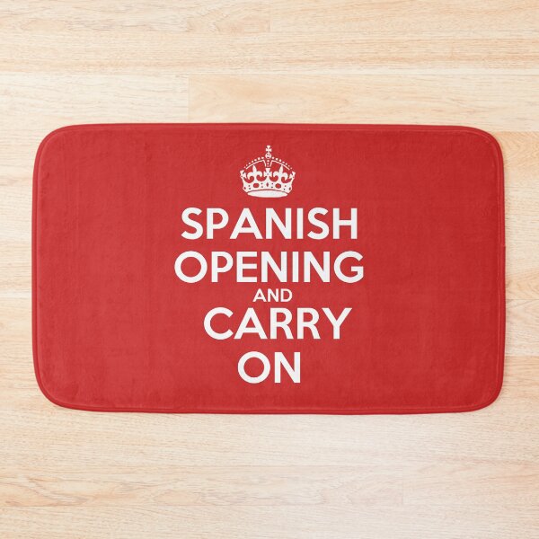Item preview, Spanish Opening and Carry On - Chess opening T-Shirt designed and sold by edygun.