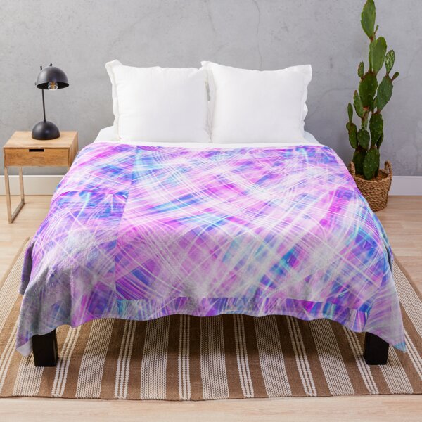 Item preview, Pastel Pink and Blue Mod Holographic Geographic Pattern designed and sold by ChromaticAddict.