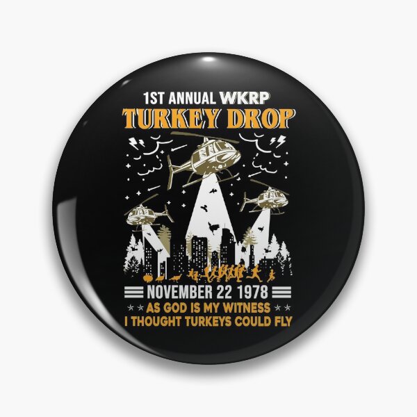 Item preview, First Annual WKRP Thanksgiving Day Turkey Drop designed and sold by AdamsShop.
