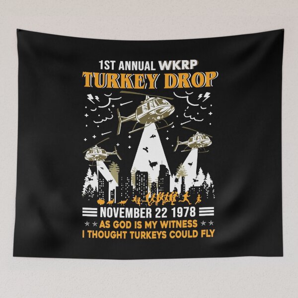 Item preview, First Annual WKRP Thanksgiving Day Turkey Drop designed and sold by AdamsShop.