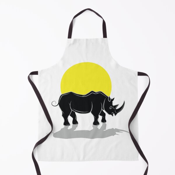 Item preview, Rhino silhouette under the Sun designed and sold by binti163.