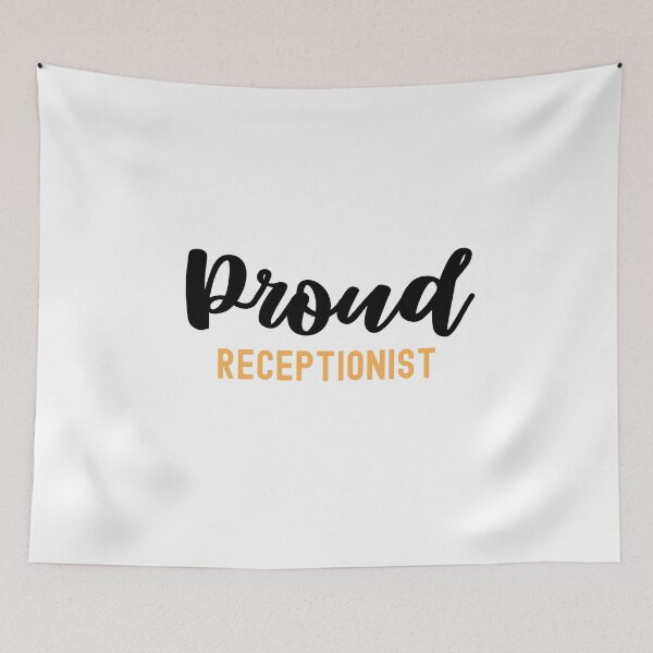Item preview, Proud Receptionist  designed and sold by CJCTEES.