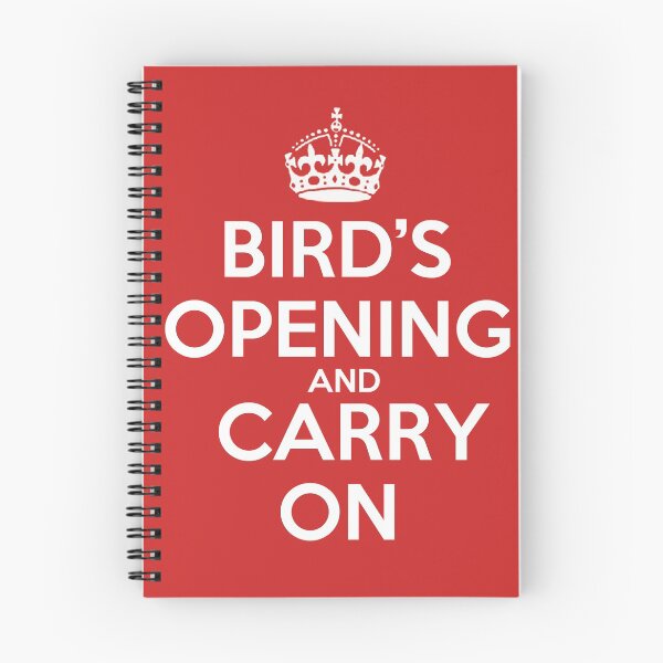Item preview, Bird's Opening and Carry On - Chess opening T-Shirt designed and sold by edygun.