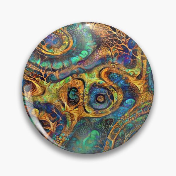 Item preview, Deepdream floral abstraction designed and sold by blackhalt.