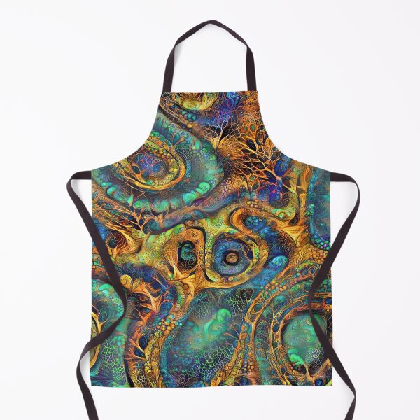 Item preview, Deepdream floral abstraction designed and sold by blackhalt.