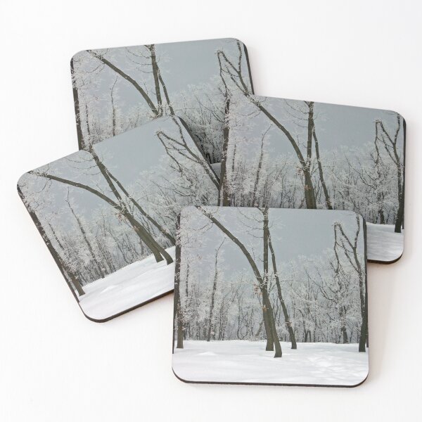 Item preview, Crystallized trees in snowy Dobogókő, Hungary designed and sold by ShotsOfLove.