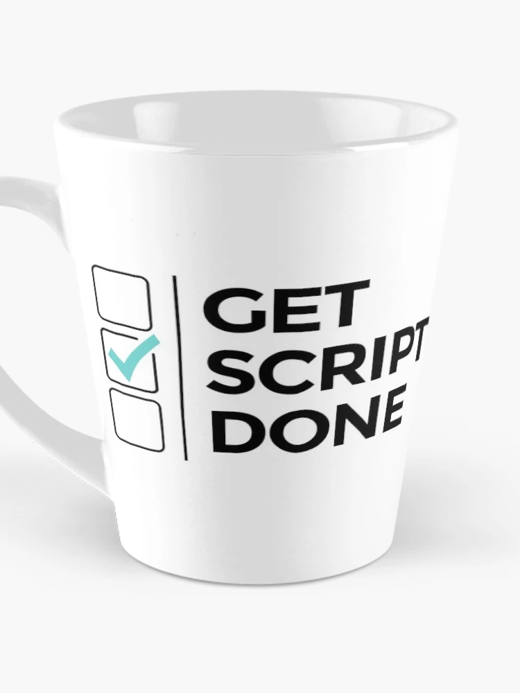 Thumbnail 3 of 4, Coffee Mug, Get Script Done designed and sold by scriptblast.