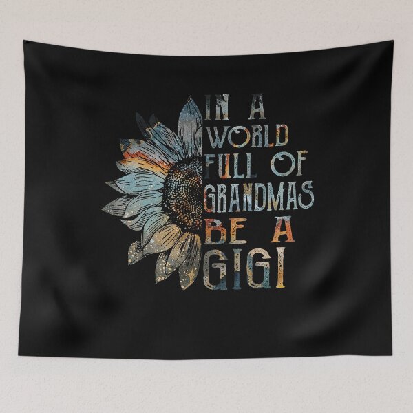 Item preview, In A World Full Of Grammas Be A Gigi Hippie designed and sold by AdamsShop.