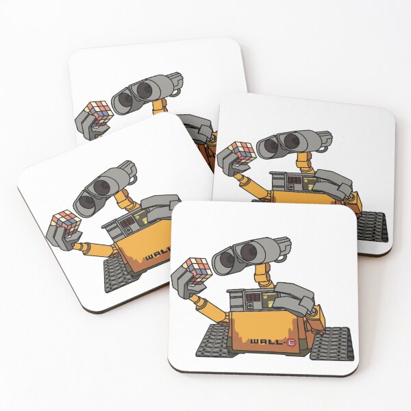 Item preview, WALL-E With A Rubik’s Cube designed and sold by mckennabeavan.