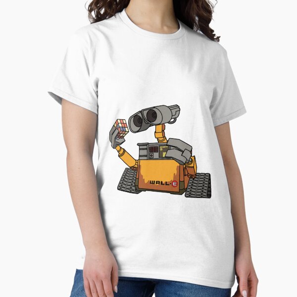 Item preview, WALL-E With A Rubik’s Cube designed and sold by mckennabeavan.