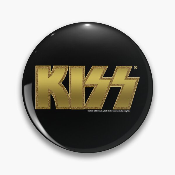 Item preview, Kiss Logo Gold designed and sold by AnyLeck.