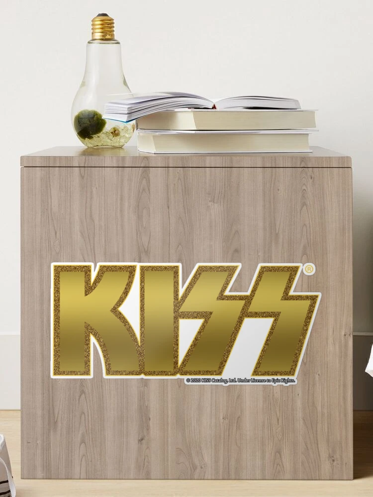 Kiss Logo Gold