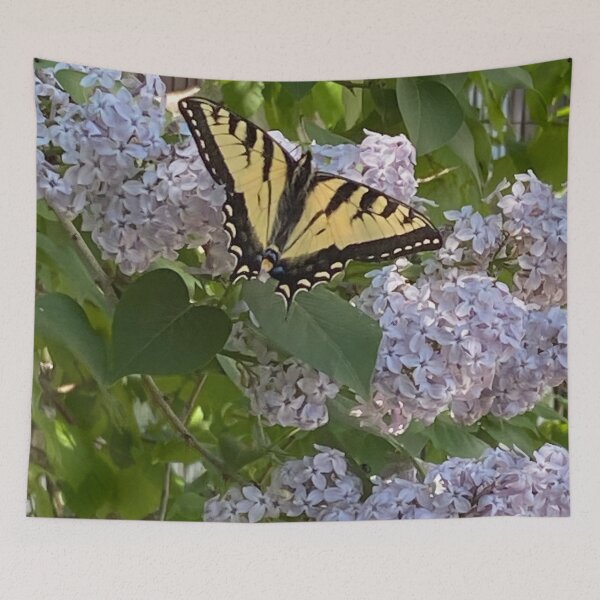 Item preview, Butterfly on Lilacs designed and sold by Judydcreates.