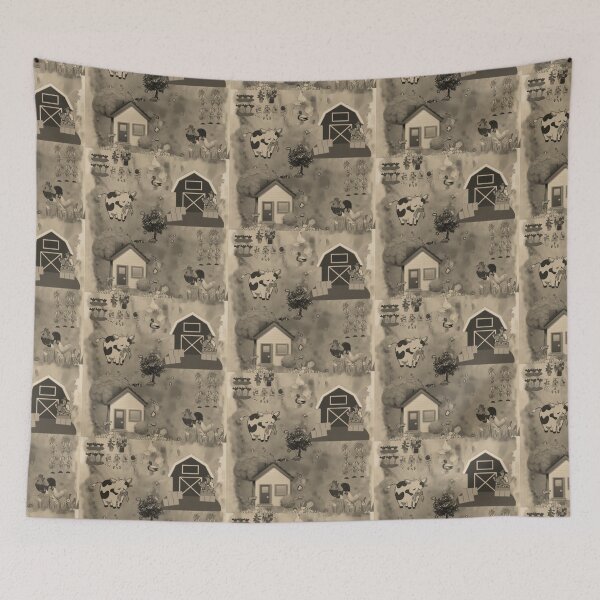Item preview, Vintagestyle farm designed and sold by Tonyasartprints.
