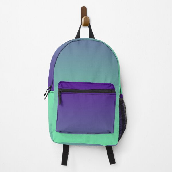 Vista previa del artículo con la obra «Gradiente morado y verde», diseñado y vendido por PurpleAdventure.
