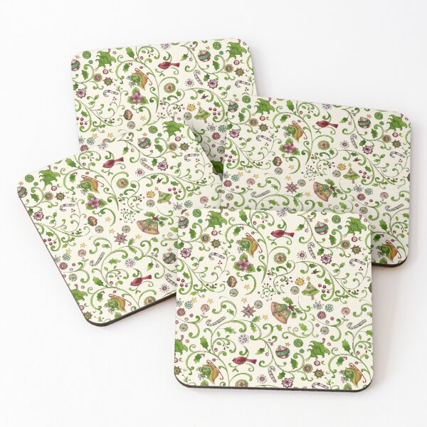 Item preview, Christmas scroll pattern  designed and sold by Sue Zipkin.