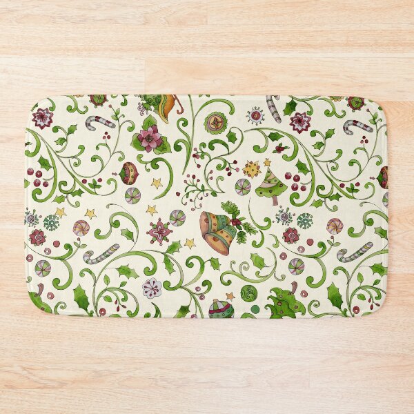 Item preview, Christmas scroll pattern  designed and sold by Sue Zipkin.
