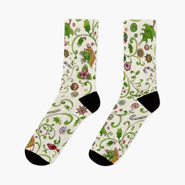 Item preview, Christmas scroll pattern  designed and sold by Sue Zipkin.